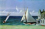 Edward Hopper Canvas Paintings - Lee Shore